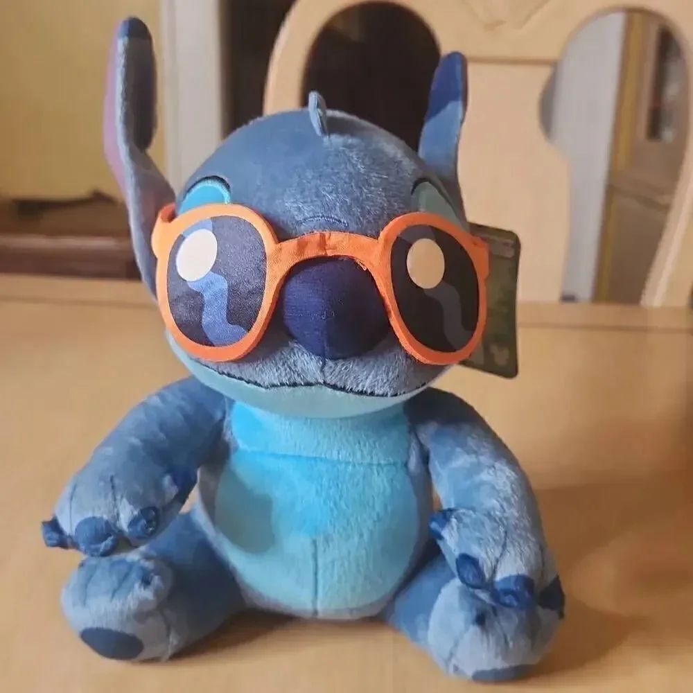 Disney Stitch with sunglasses plush 8"